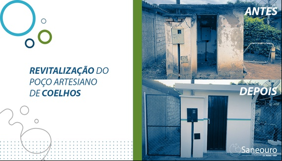 POÇO ARTESIANO DE COELHOS É TOTALMENTE REFORMADO